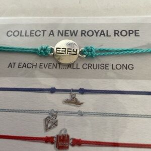 Effy Adjustble Rope Bracelet NWT